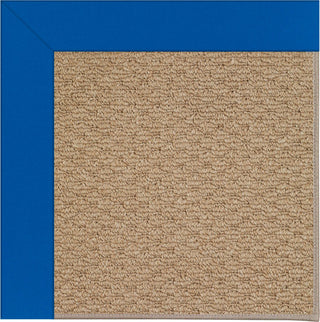 Capel Zoe-Raffia 1992 Reef Blue Area Rug Rectangle/Vertical Stripe Rectangle