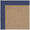 Capel Zoe-Raffia 1992 Blue Area Rug Rectangle/Vertical Stripe Rectangle