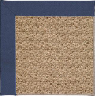 Capel Zoe-Raffia 1992 Blue Area Rug Rectangle/Vertical Stripe Rectangle