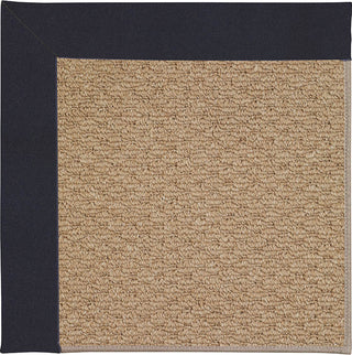 Capel Zoe-Raffia 1992 Dark Navy Area Rug Rectangle/Vertical Stripe Rectangle