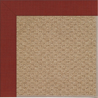 Capel Zoe-Raffia 1992 Henna Area Rug Rectangle/Vertical Stripe Rectangle