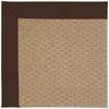 Capel Zoe-Raffia 1992 Brown Area Rug Rectangle/Vertical Stripe Rectangle