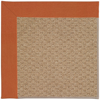 Capel Zoe-Raffia 1992 Russett Area Rug Rectangle/Vertical Stripe Rectangle