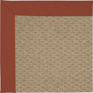 Capel Zoe-Raffia 1992 Strawberry Area Rug Rectangle/Vertical Stripe Rectangle