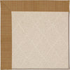 Capel Zoe-White Wicker 1993 Golden Area Rug Rectangle/Vertical Stripe Rectangle