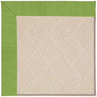 Capel Zoe-White Wicker 1993 Grass Area Rug Rectangle/Vertical Stripe Rectangle