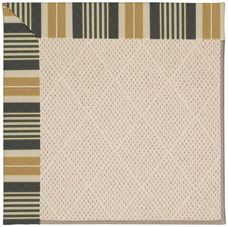 Capel Zoe-White Wicker 1993 Black Stripe Area Rug main image
