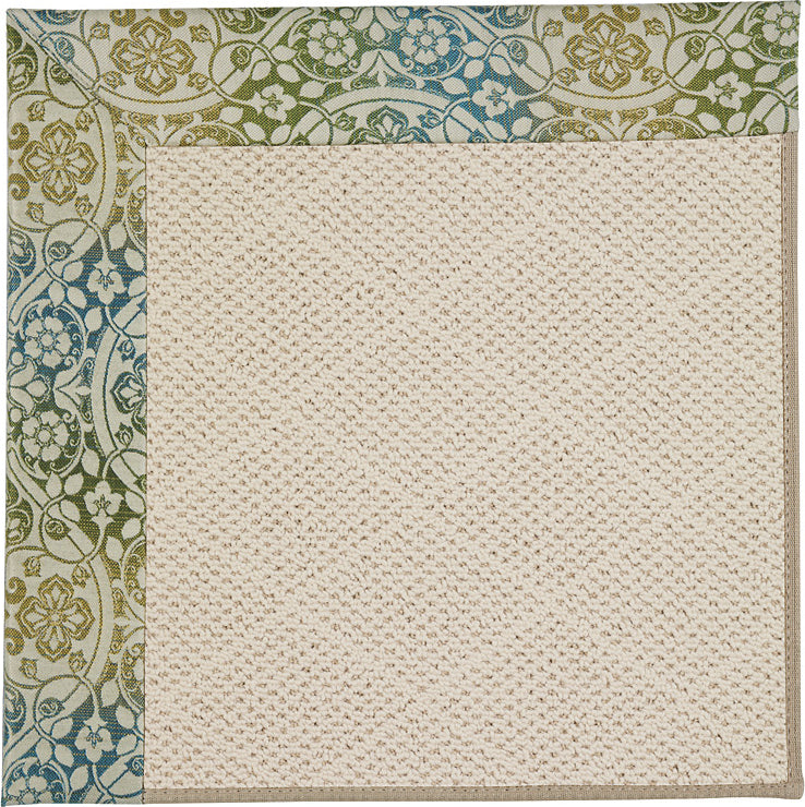 Capel Zoe-White Wicker 1993 Blue Green Area Rug main image