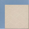 Capel Zoe-White Wicker 1993 Medium Blue Area Rug Rectangle/Vertical Stripe Rectangle