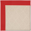 Capel Zoe-White Wicker 1993 Red Area Rug Rectangle/Vertical Stripe Rectangle