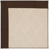 Capel Zoe-White Wicker 1993 Brown Area Rug Rectangle/Vertical Stripe Rectangle