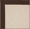 Capel Zoe-White Wicker 1993 Brown Area Rug Rectangle/Vertical Stripe Rectangle