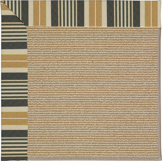 Capel Zoe-Sisal 1995 Black Stripe Area Rug Runner