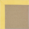 Capel Zoe-Sisal 1995 Yellow Area Rug Rectangle/Vertical Stripe Rectangle