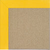 Capel Zoe-Sisal 1995 Summertime Yellow Area Rug Rectangle/Vertical Stripe Rectangle