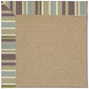 Capel Zoe-Sisal 1995 Blue Stripe Area Rug Rectangle/Vertical Stripe Rectangle