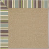 Capel Zoe-Sisal 1995 Blue Stripe Area Rug Rectangle/Vertical Stripe Rectangle
