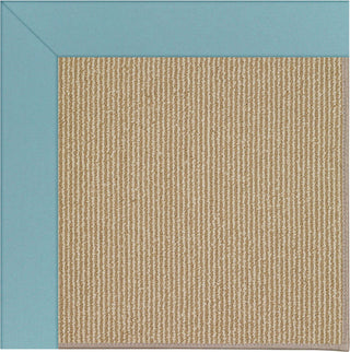 Capel Zoe-Sisal 1995 Bright Blue Area Rug Rectangle/Vertical Stripe Rectangle