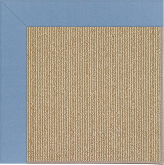 Capel Zoe-Sisal 1995 Medium Blue Area Rug Rectangle/Vertical Stripe Rectangle