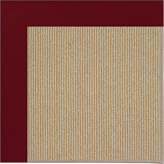 Capel Zoe-Sisal 1995 Wine Area Rug Rectangle/Vertical Stripe Rectangle