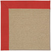 Capel Zoe-Sisal 1995 Red Crimson Area Rug Rectangle/Vertical Stripe Rectangle