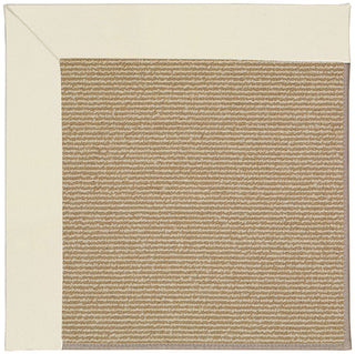Capel Zoe-Sisal 1995 Alabaster Area Rug Rectangle/Vertical Stripe Rectangle