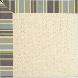 Capel Zoe-Sugar Mountain 2008 Blue Stripe Area Rug Rectangle