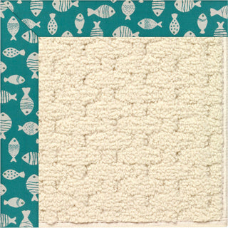 Capel Zoe-Sugar Mountain 2008 Sea Green Area Rug Rectangle/Vertical Stripe Rectangle
