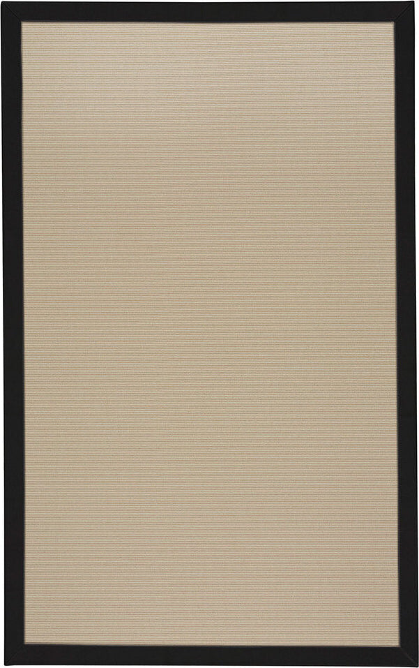 Capel Zoe-Beach Sisal 2009 Ebony Area Rug Rectangle Roomshot Image 2 Feature