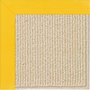 Capel Zoe-Beach Sisal 2009 Summertime Yellow Area Rug Rectangle/Vertical Stripe Rectangle