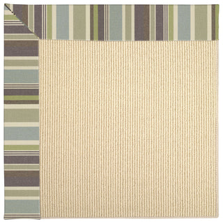 Capel Zoe-Beach Sisal 2009 Blue Stripe Area Rug main image
