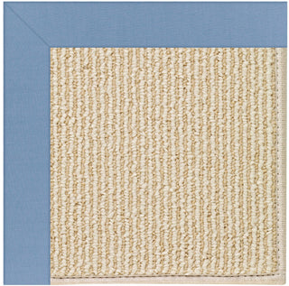 Capel Zoe-Beach Sisal 2009 Medium Blue Area Rug Rectangle/Vertical Stripe Rectangle