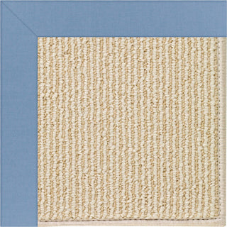 Capel Zoe-Beach Sisal 2009 Medium Blue Area Rug Rectangle/Vertical Stripe Rectangle