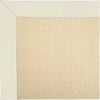 Capel Zoe-Beach Sisal 2009 Alabaster Area Rug Rectangle/Vertical Stripe Rectangle