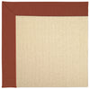 Capel Zoe-Beach Sisal 2009 Strawberry Area Rug Rectangle/Vertical Stripe Rectangle