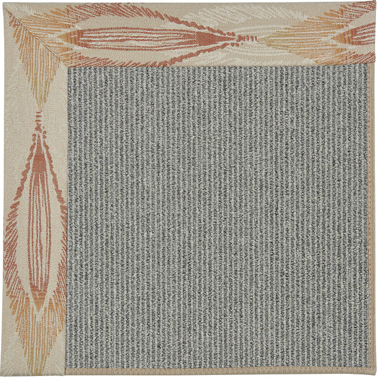 Capel Zoe Platinum Sisal 2021 Persimmon Beige Area Rug
