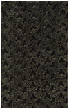 Capel Cozy Shag 2039 Coal Area Rug Rectangle/Vertical Stripe Rectangle