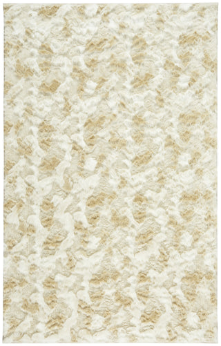 Capel Cozy Shag 2039 Polar Bear Area Rug Rectangle/Vertical Stripe Rectangle