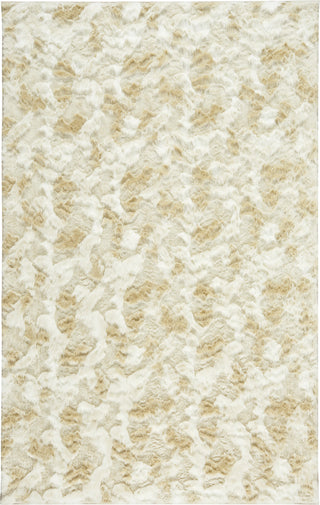 Capel Cozy Shag 2039 Polar Bear Area Rug Rectangle/Vertical Stripe Rectangle