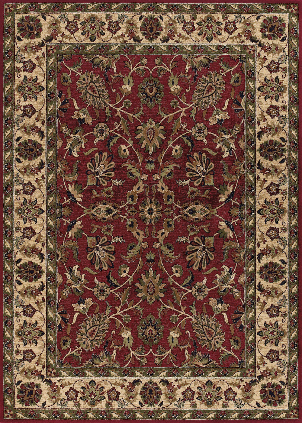 Couristan Anatolia Floral Ispaghan Red/Cream Area Rug