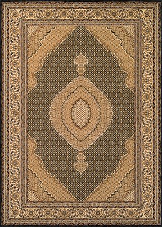 Couristan Antalya Tokat Noir/Cream Area Rug