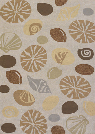 Couristan Outdoor Escape Barnegat Bay Sand Area Rug