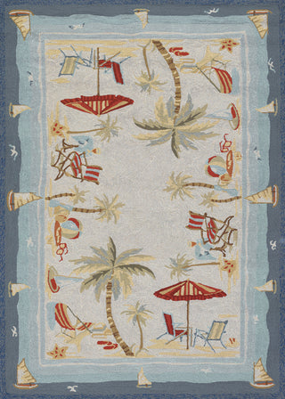 Couristan Outdoor Escape Pacific Heights Ocean Area Rug