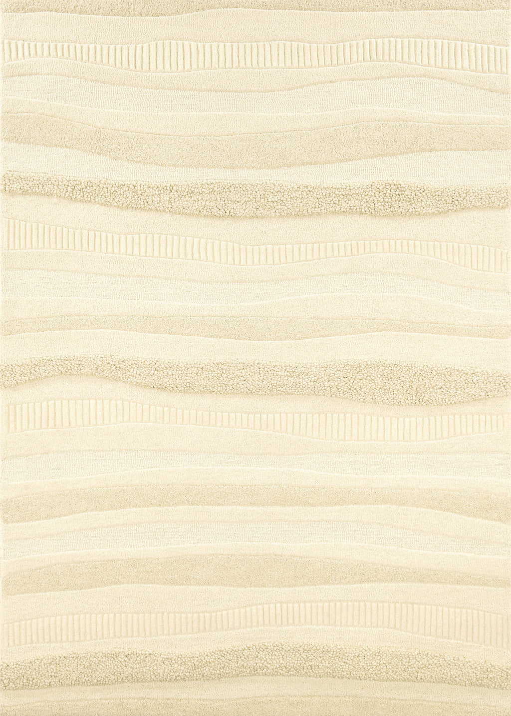 Couristan Super Indo Natural Impressions Stripe/White Area Rug
