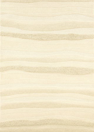 Couristan Super Indo Natural Impressions Stripe/White Area Rug