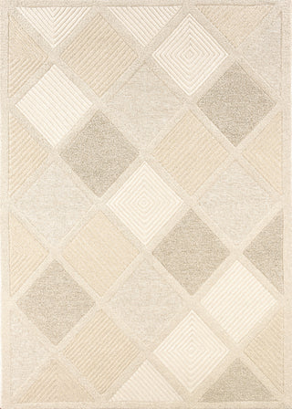 Couristan Super Indo Natural Astra White Area Rug main image