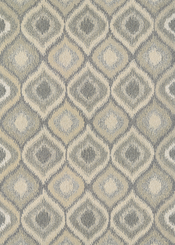 Couristan Super Indo Natural Ridley Cream/Brown Area Rug