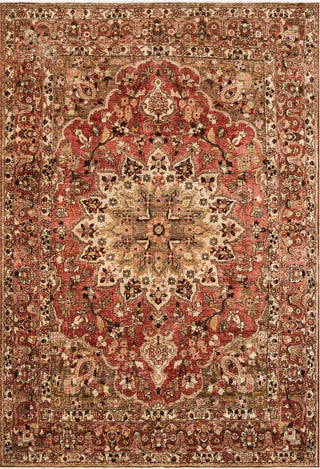 Loloi Turkish Hand Knots One of a Kind Red Area Rug main image