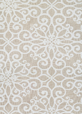 Couristan Bowery Liv0nia Cream/Taupe Area Rug