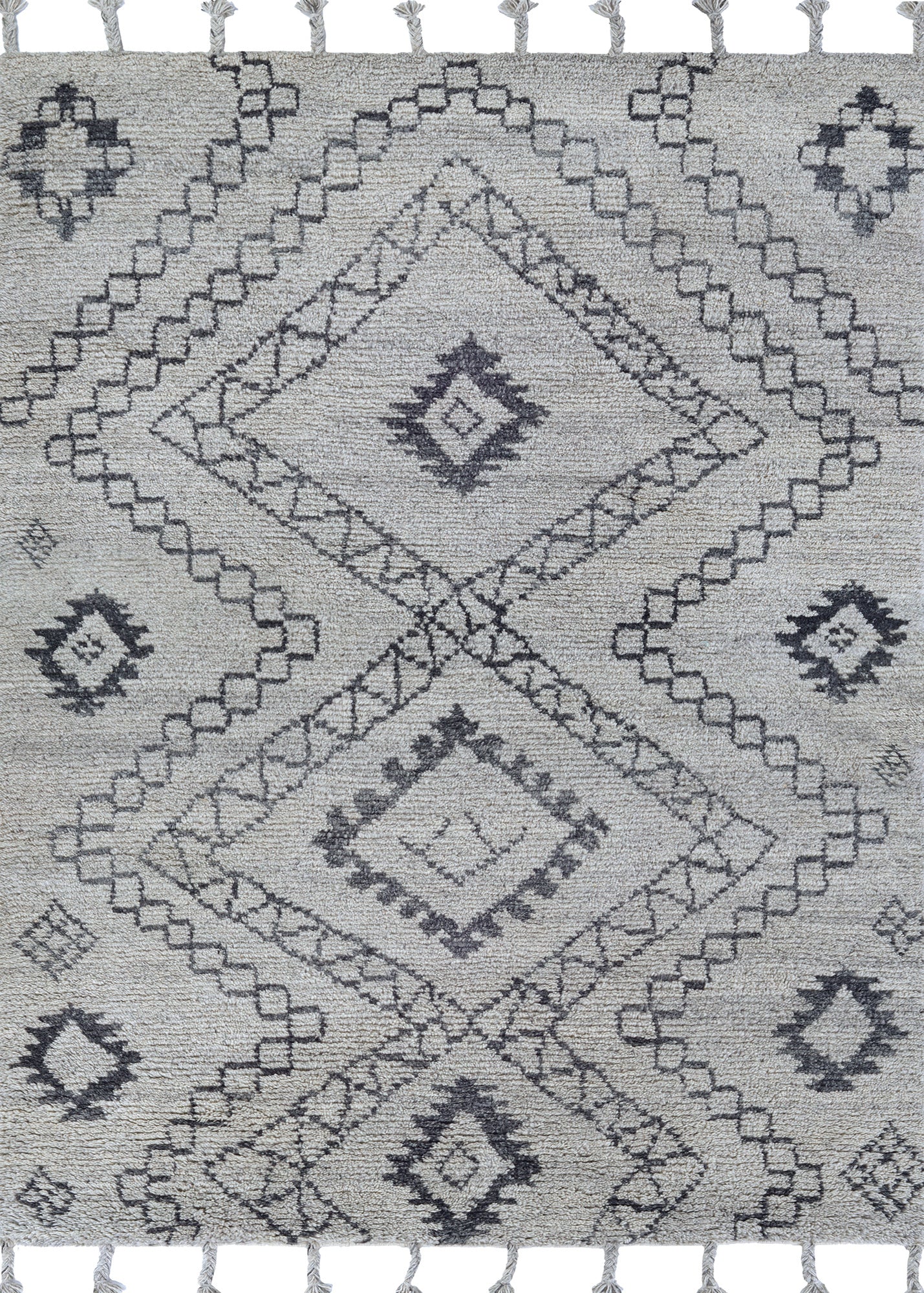Couristan Lima Andes Elevation Grey Area Rug main image